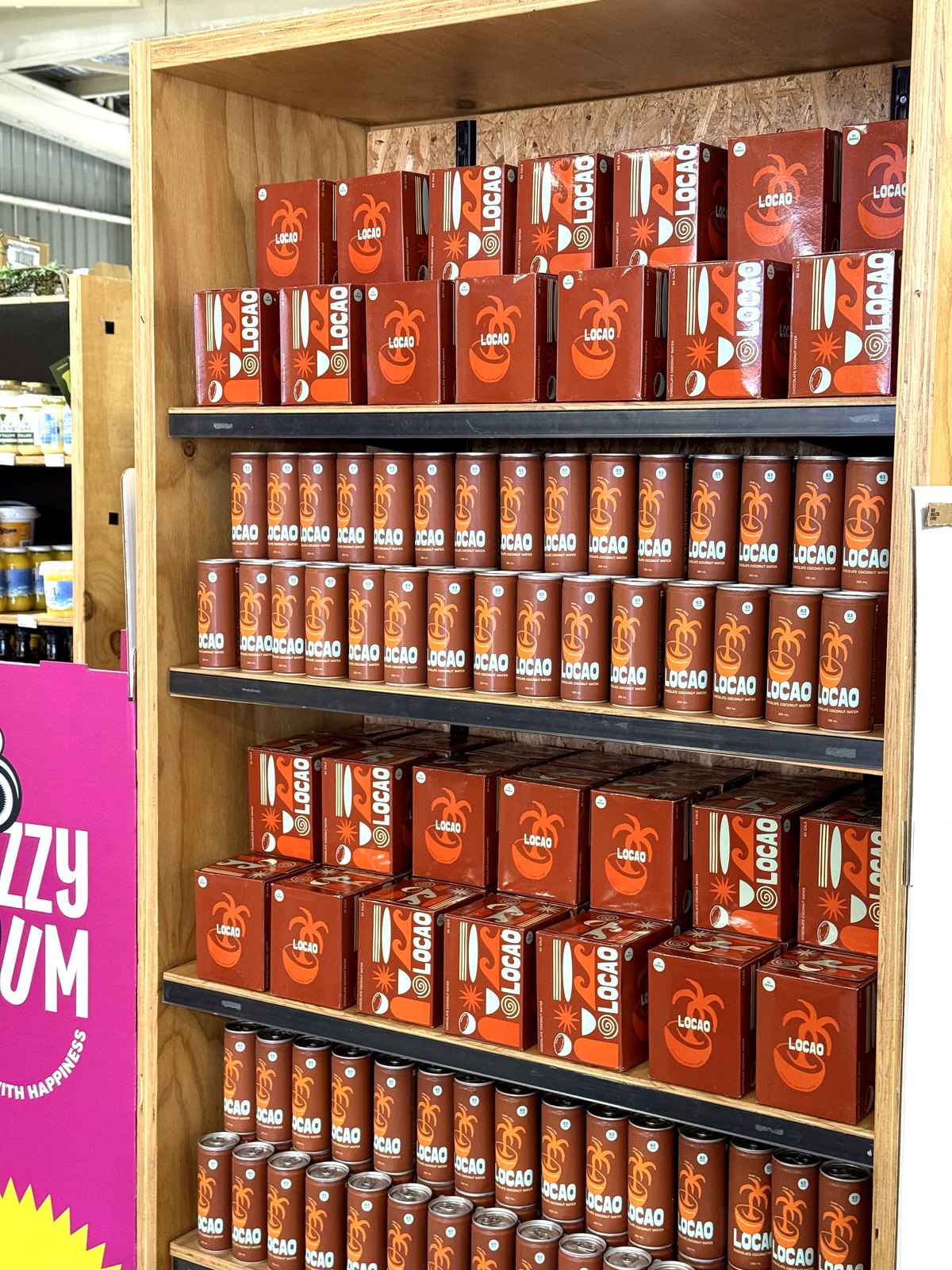 LOCAO on shelf